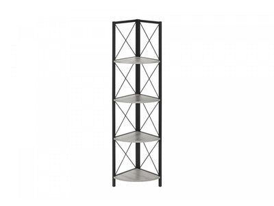 Zeva Bookcase - Grey