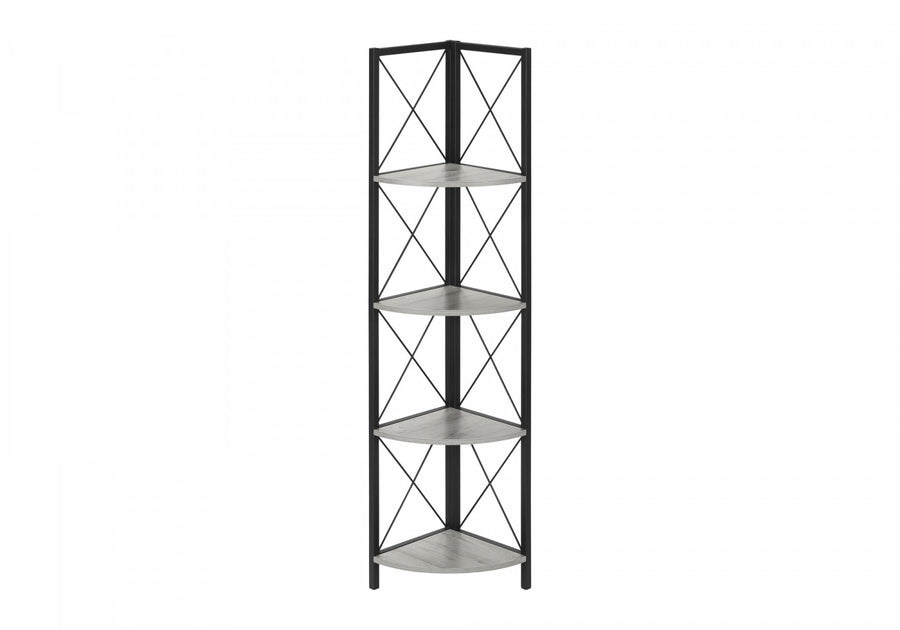 Zeva Bookcase - Grey