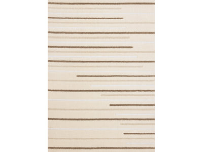 Sasha Soft Modern Lines Area Rug - Cream - 5' X 8'