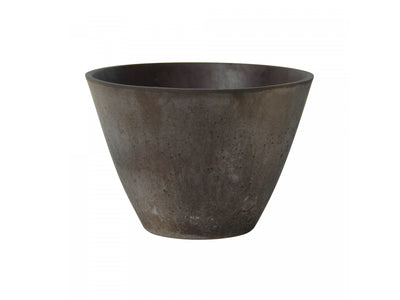Heartholm Conical Bowl Planter - Rustic Brown