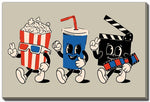 Movie Night Fun Wall Art - Multi-Colour - 16 X 20