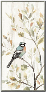 Springtime Conversation I Wall Art - Neutral - 48 X 24