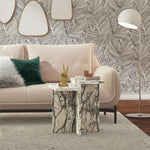 Brielle Accent Table - Faux Onyx Marble