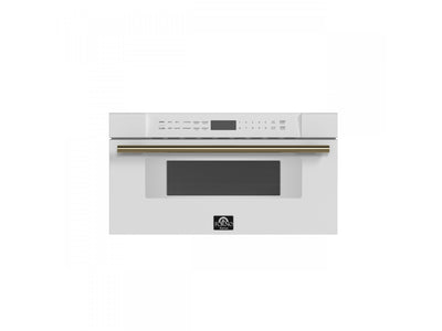 Forno Capoliveri White 30" Built-In Microwave Drawer (1.2 Cu. Ft.) - FMWDR3000-30WHT