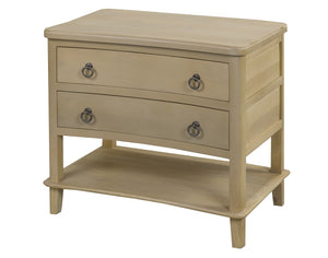 Sonnet Night Table - Grey Wash