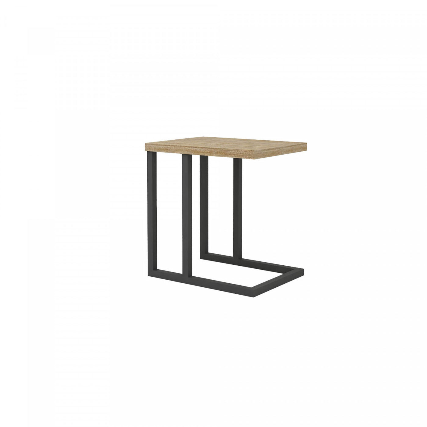 Liora Laptop Side Table - Greige