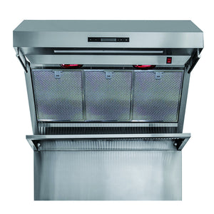 Forno Savona Stainless Steel 36" 1200 CFM Wall Mounted Range Hood - FRHWM5029-36HB