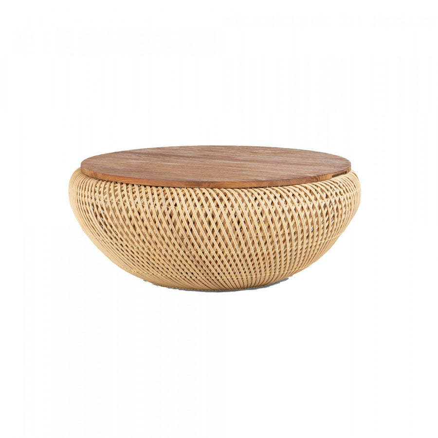 Bayan Wave Coffee Table - Natural