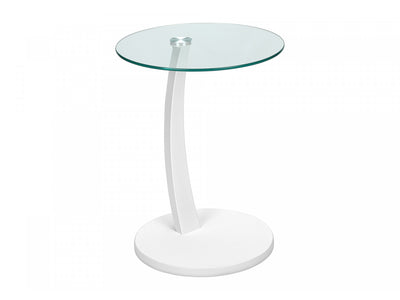 Arell Side Table - White