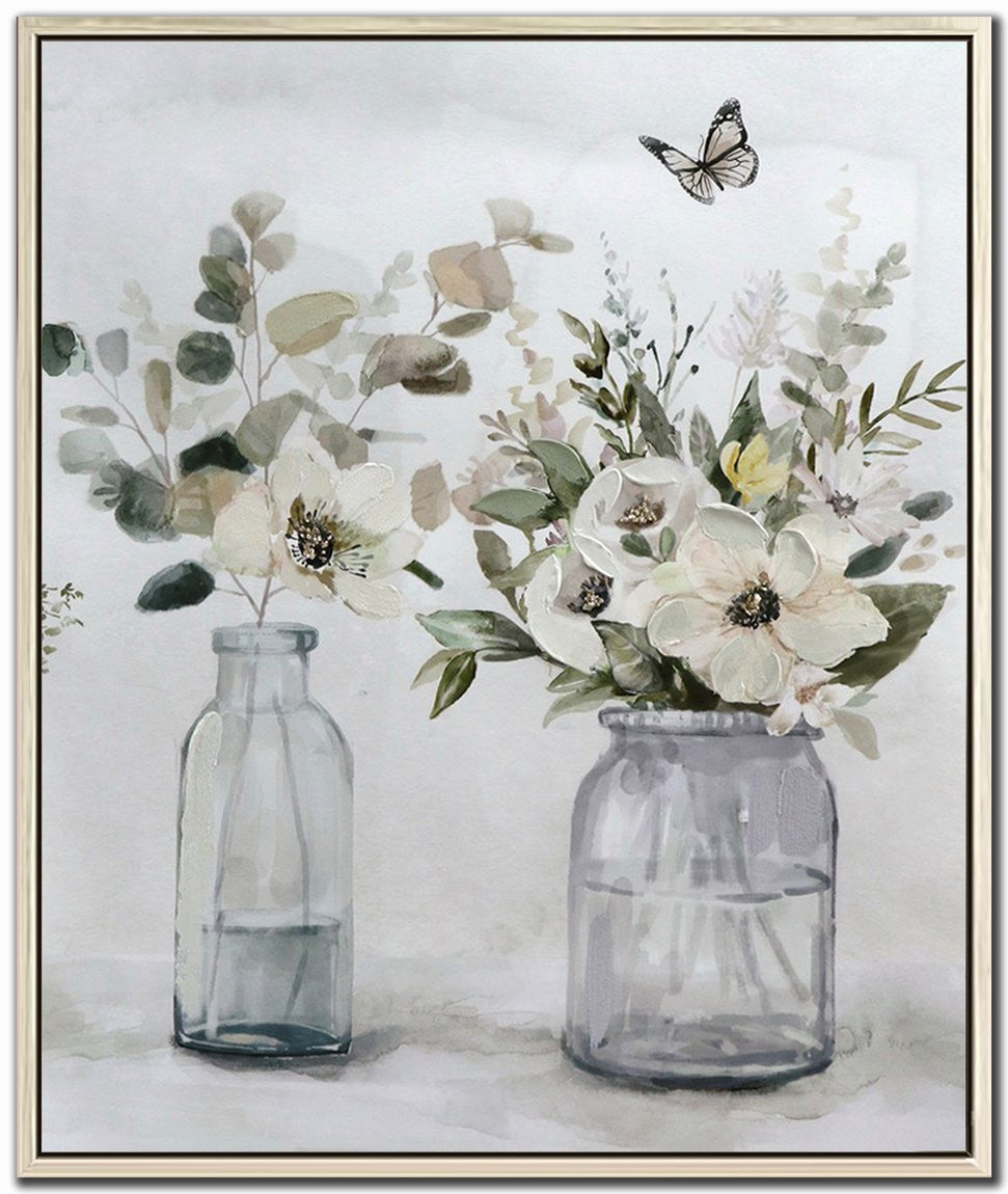 Still Life in Bloom II Wall Art - Neutral - 24 X 20