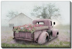 Rustic Romance Wall Art - Pink - 38 X 60