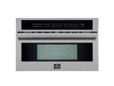 Forno Oliena Stainless Steel 30" Built-In Microwave Convection Oven (1.6 Cu. Ft.) - FMWDR3093-30