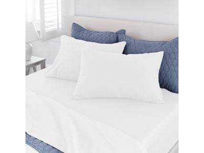 Beach Queen Sheet Set - White