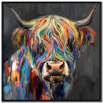 Technicolour Highlander Art - Multi-Colour - 32 X 32