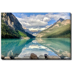 Still Water Peaks Wall Art - Blue/Green - 30 X 45