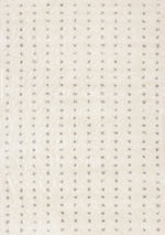 Palmer Casual Contemporary Speckled Area Rug - White Grey - 8' X 11'