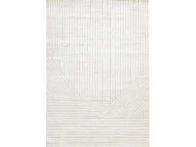 Hillary Modern Lines Area Rug - Cream - 7' X 10'