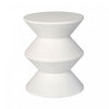 Gavrin Inverted Side Table - White