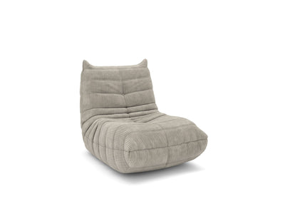 Tobias All-Foam Armless Chair - Beige