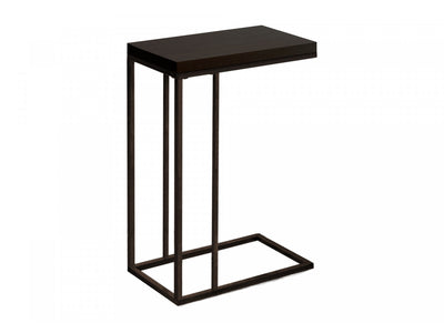 Zivo Side Table - Espresso/Bronze