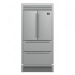 Forno Moena Stainless Steel 40" Built-In French Door Refrigerator (19.2 Cu. Ft.) - FFRBI1820-40SG