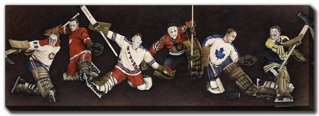 Original Six Wall Art - Multi-Colour - 20 X 60