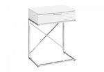Sienna Side Table - White