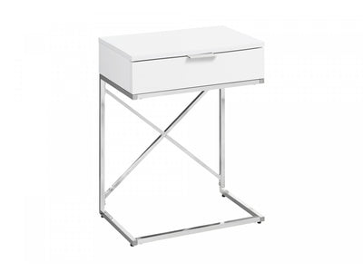 Sienna Side Table - White