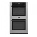 Forno Villarosa Stainless Steel 30" Double Wall Oven With Air Fry (10.0 Cu. Ft.) - FBOEL1365-30