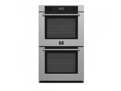 Forno Villarosa Stainless Steel 30" Double Wall Oven With Air Fry (10.0 Cu. Ft.) - FBOEL1365-30