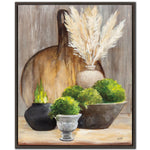 Rustic Stillness II Wall Art - Brown/Beige - 30 X 24