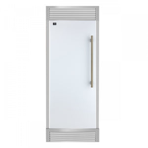 Forno Maderno 28" White Built-In Convertible Refrigerator/Freezer with Left Swing Door (13.6 Cu. Ft.) - FFFFD1722-32LSG-WHT