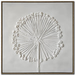 Delicate Dandelion I Wall Art - White - 30 X 30
