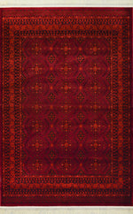 Persia Geometric Rug - 5' x 8' - Red