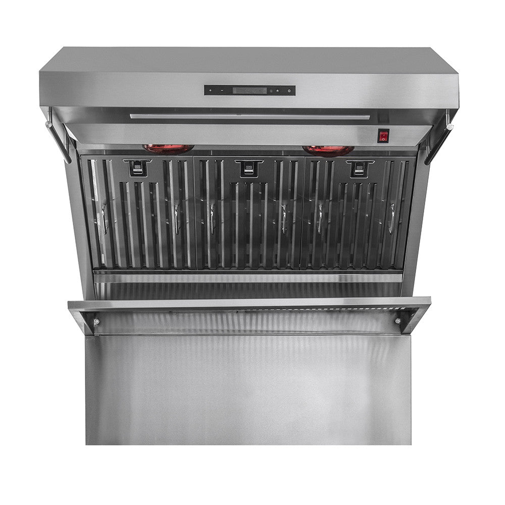 Forno Savona Stainless Steel 36" 1200 CFM Wall Mounted Range Hood - FRHWM5029-36