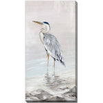Wading in Calm I Wall Art - Blue/White - 20 X 40