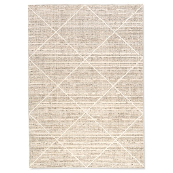 Naturale Diamonds Rug - 5' x 8' - Beige
