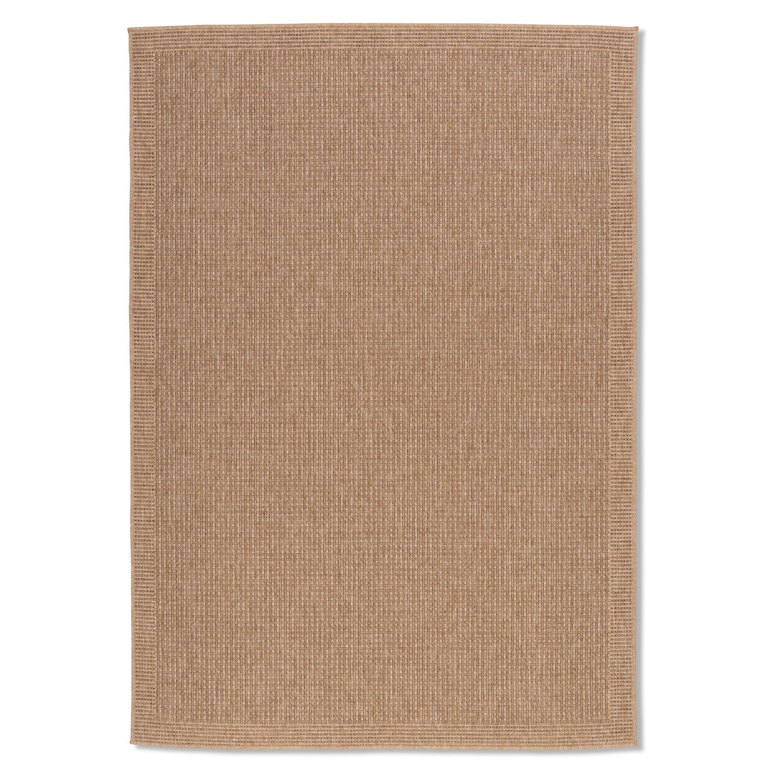 Avanos Crosshatch Indoor/Outdoor Rug - 5' x 8' - Beige