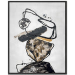 Equilibrium II Wall Art - Beige/Brown/Black - 24 X 30
