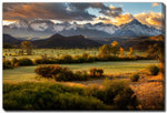 Morning in the Foothills Wall Art - Green - 38 X 60