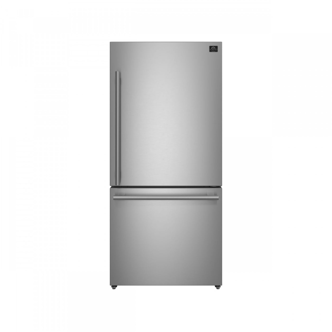 Forno Milano 31" Stainless Steel Bottom Freezer Refrigerator with Right Swing Door (17.2 Cu. Ft.) - FFFFD1785-31S