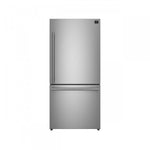 Forno Milano 31" Stainless Steel Bottom Freezer Refrigerator with Right Swing Door (17.2 Cu. Ft.) - FFFFD1785-31S
