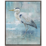 Elegant Watcher II Wall Art - Blue/White - 24 X 30