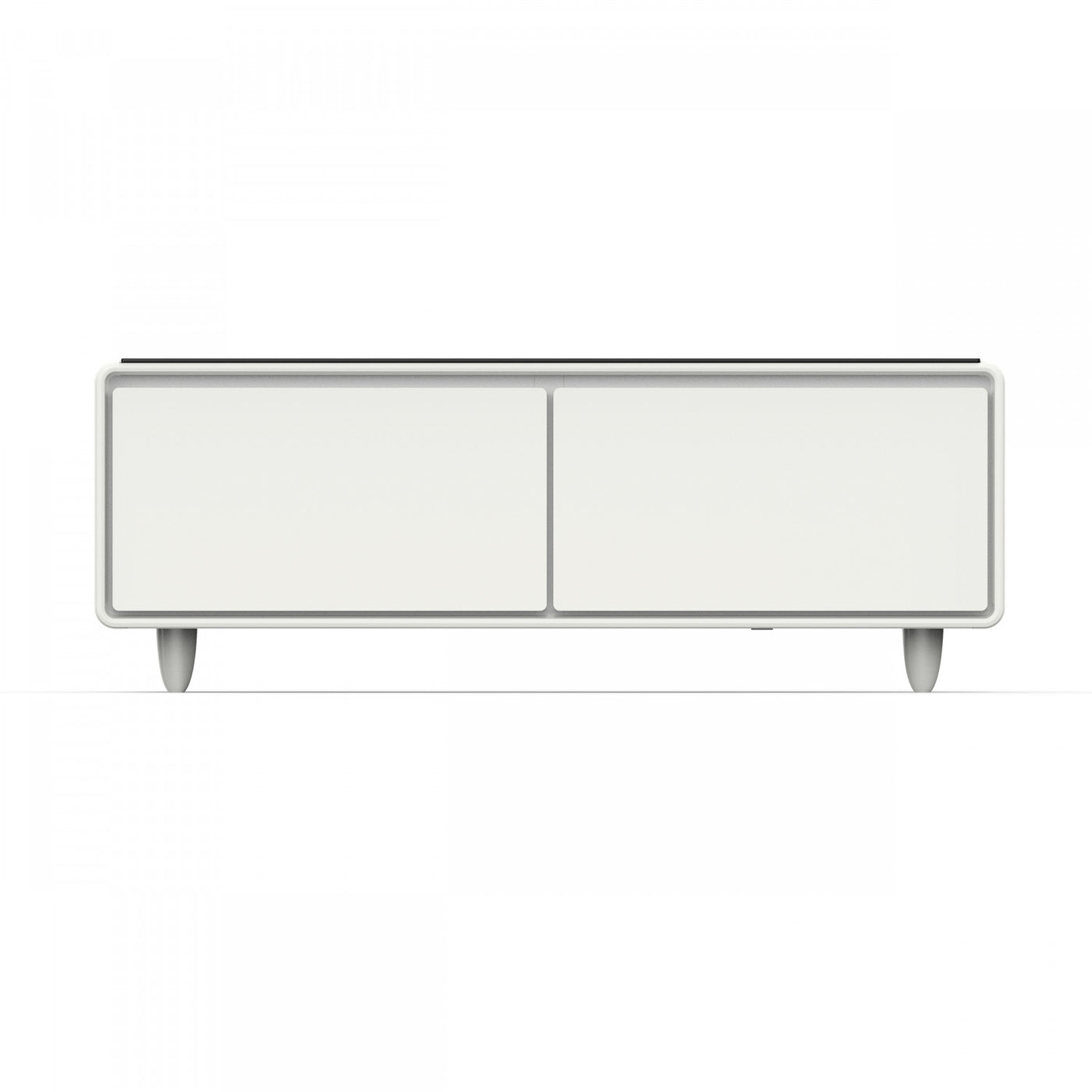 Forno Tavolo Smart Coffee Table With Dual Refrigerator Drawers - White - FCTFR7006-51WHT