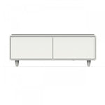 Forno Tavolo Smart Coffee Table With Dual Refrigerator Drawers - White - FCTFR7006-51WHT
