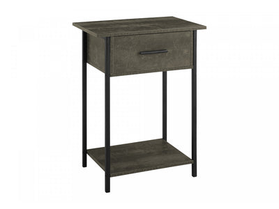 Miko Side Table - Dark Bronze