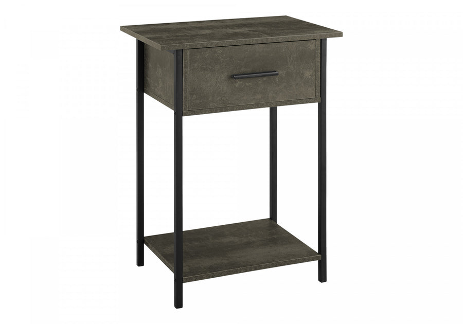 Miko Side Table - Dark Bronze