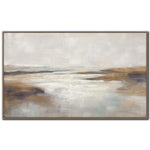 Muted Horizons Wall Art - Brown/Beige - 30 X 50