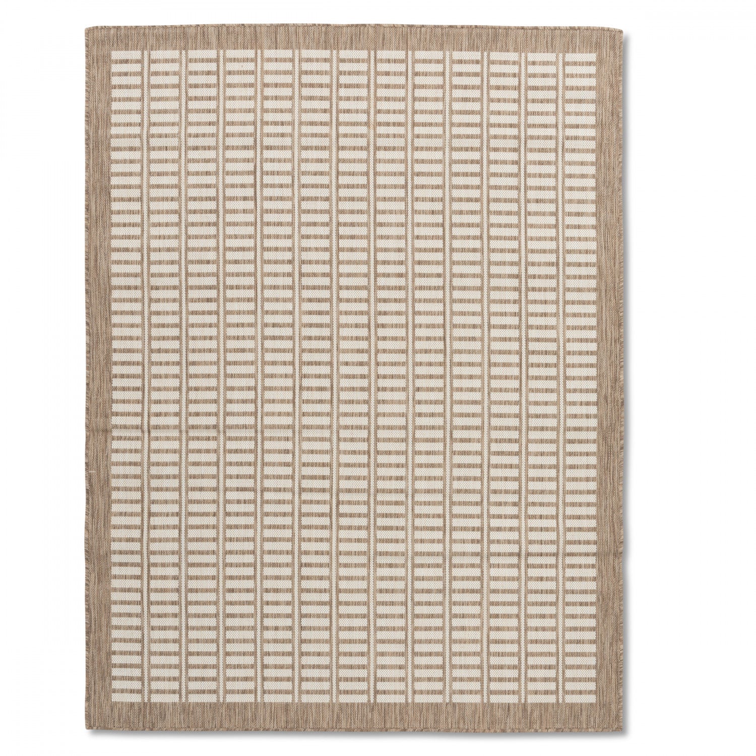 Cabana Lattice Indoor/Outdoor Rug - 3' x 5' - Brown