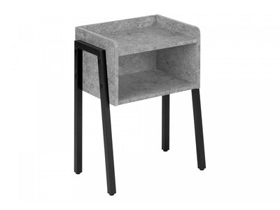 Jora Side Table - Grey Stone